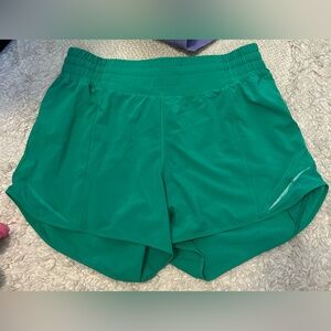 Lululemon speed up 4” high rise short